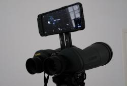 Fujinon FMTR-SX 10x70 binoculars and Galaxy XCover Pro