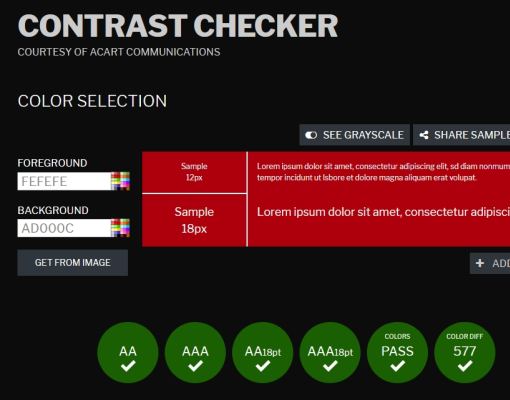 Contrast Checker