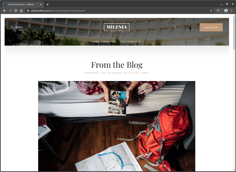 image Site de réservation pour hotel et gîtes