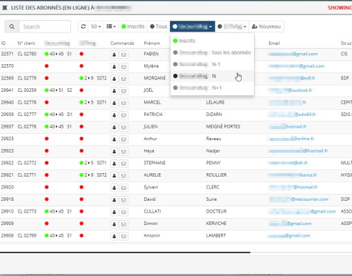 Exemple d'interface utilisateur avec MODX